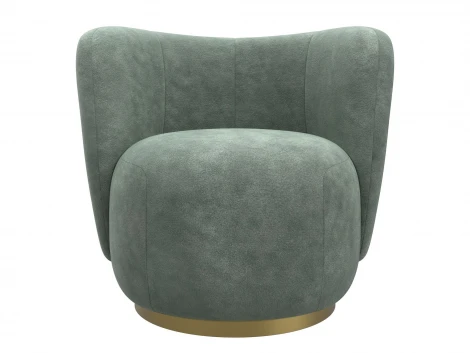 Кресло Лига-072 (Фанера//Велюр/Зеленый) Лига Диванов 131005