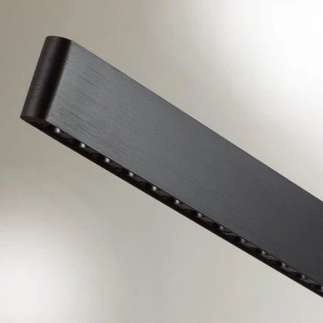 Подвесной линейный светильник Odeon Light Beveren 6683/38L брашир. черный/металл/акрил P20 LED 38W 3420Лм 3000K (220V, на проводе)