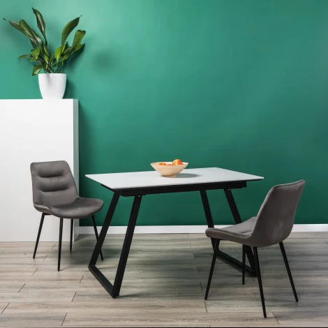 Стол R-Home Пеле раздвиж. 120-160 белый