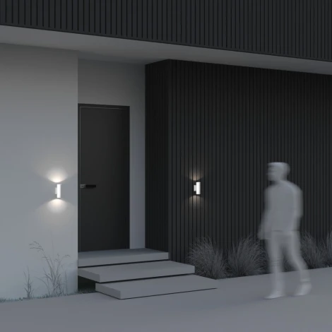 Настенный светильник уличный Maytoni Bowery O574WL-02W (220V, IP54)