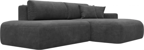 Диван угловой Лига-036 НПБ Модерн правый угол Лига Диванов (Велюр) арт.127765