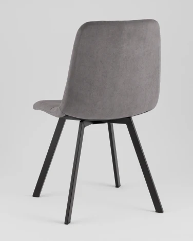 Стул Одди Original Square велюр серый (набор 4 шт) Stool Group УТ000042521