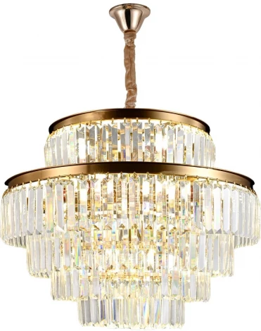 Подвесная люстра ярусная каскадная Citilux Ricky CL314263 (220V, подвески, на цепи)