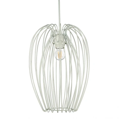 Подвесной светильник Loft IT Deseno 10031 White (220V, на проводе, круглые, клетка)