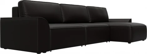 Диван угловой Лига-048 НПБ лонг Лига Диванов (Экокожа) арт.128495