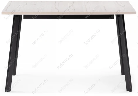 Стол раскладной Колон лофт 120 25 мм юта / черный матовый