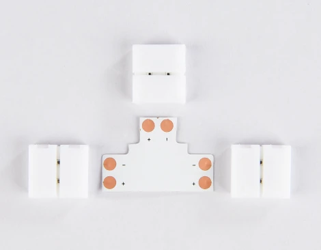 Соединитель T для светодиодной ленты Ambrella Illumination GS6951 5050 12/24V (2 конт.)