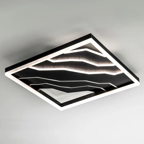 Потолочный светильник светодиодный с пультом с регулировкой цветовой температуры и яркости LED4U LED4U L1054-500 BK