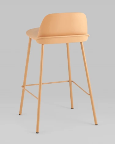 Стул полубарный Mist желтый 4 шт Stool Group арт.УТ000038438