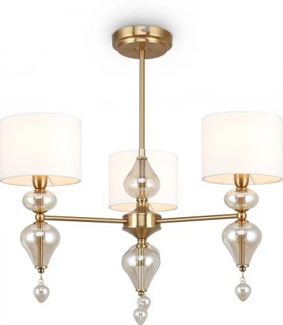 Потолочная люстра на штанге Freya Raise FR5369CL-03BS (220V)