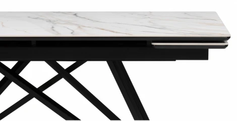 Кухонный стол Notta Вилсон (Металл,Керамика/Черный) арт.612184