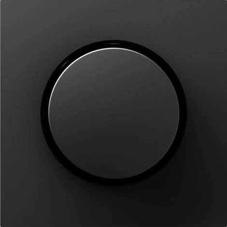 Накладка для светорегулятора поворотного, матовый карбон Donel A07 DE65030