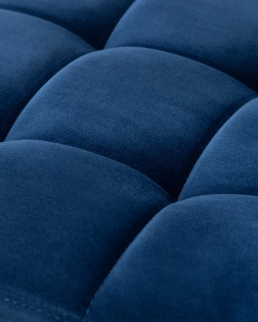 Набор 2 шт стул барный DOBRIN DOMINIC (синий велюр (MJ9-117))