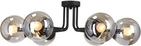 Потолочная люстра на штанге V4998-1/6PL Vitaluce (220V, шар)