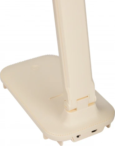 Офисная настольная лампа светодиодная складываемая с регулировкой цветовой температуры и яркости зарядка от USB ЭРА NLED-495-5W-BG (сенсорный выключатель)