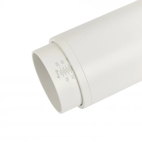 Трековый магнитный светодиодный светильник 20W 220V 20-60° 3000-4000-6500K MyFar RayZoom MT0222-20W3K-S-W