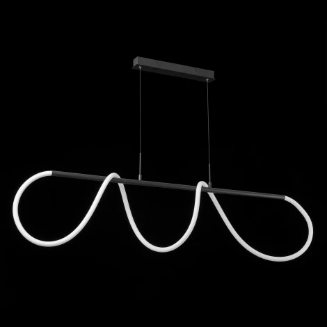 Подвесной светильник с гибким неоном и пультом Citilux Python CL220121 (регулировка яркости, LED, на тросе)