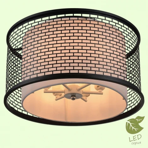 Потолочная люстра Lussole Loft Levittown GRLSP-9676 (220V, круглые, IP21)