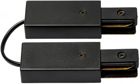 Соединитель для 2-х однофазных шинопроводов UBX-Q122 G25 BLACK 1 POLYBAG