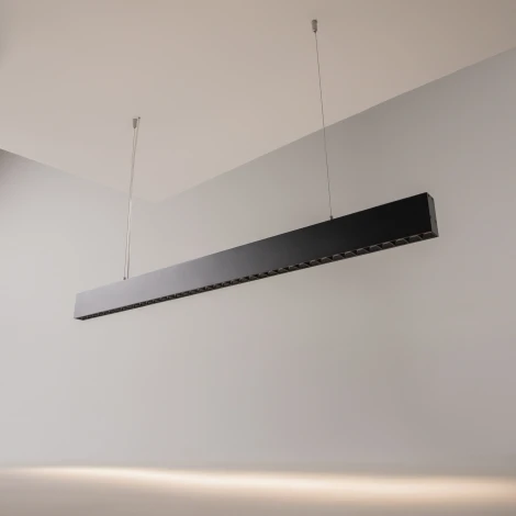 Подвесной линейный светильник Points 4000K 1x40Вт 25° LED Maytoni Technical P050PL-L40B4K (220V, на тросе)