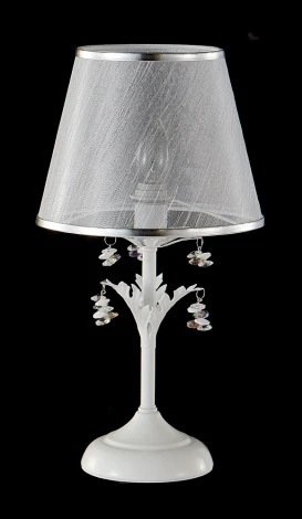 Интерьерная настольная лампа Crystal Lux CRISTINA LG1 WHITE