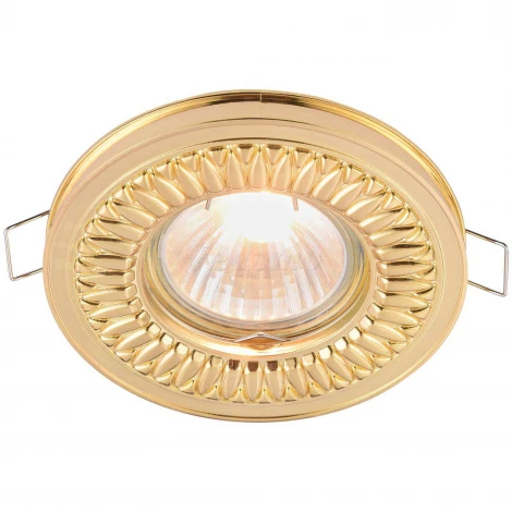 Встраиваемый точечный светильник Maytoni Metal Classic DL301-2-01-G