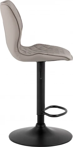 Стул барный Dome экокожа серый 2 шт Stool Group арт.УТ000039936