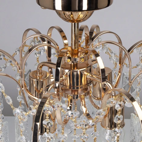 Потолочная люстра на штанге De City Бриз 111016304 (220V, хрусталь)