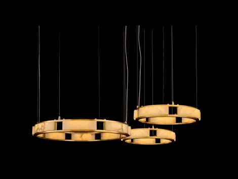 Подвесная люстра светодиодная Fluorite Bonum Lux FL1069-30P кольцо