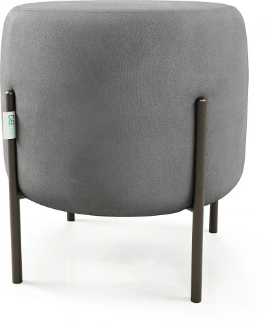 Маленькая радость Пуф круглый на ножках, светло-серый D1 furniture арт.AAA41674001
