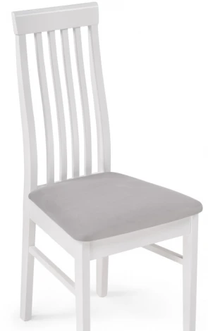 Деревянный стул Woodville Рейнир серый / белый 528938