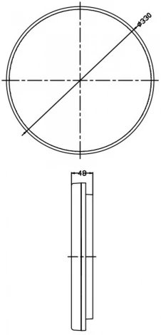 Потолочный светильник круглый Deko-Light Altais 348145 (LED, 220V, круглые, IP54)