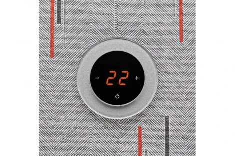 Терморегулятор AURA RONDA 9007 ALUMINIUM RICH (СИЯЮЩИЙ АЛЮМИНИЕВЫЙ)