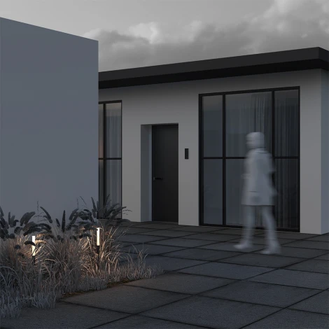 Грунтовый светильник светодиодный Maytoni Flare O487FL-L3GF3K (220V, круглые, IP65)