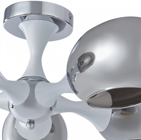 Потолочная люстра на штанге Arte Milano Napoli 329408/5 CR+WH (220V)