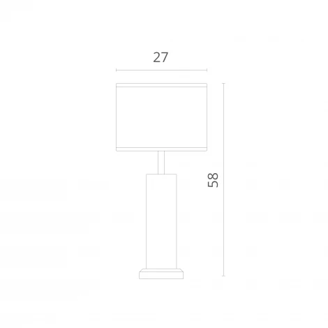 Интерьерная настольная лампа Divinare Selva 3200/09 TL-1