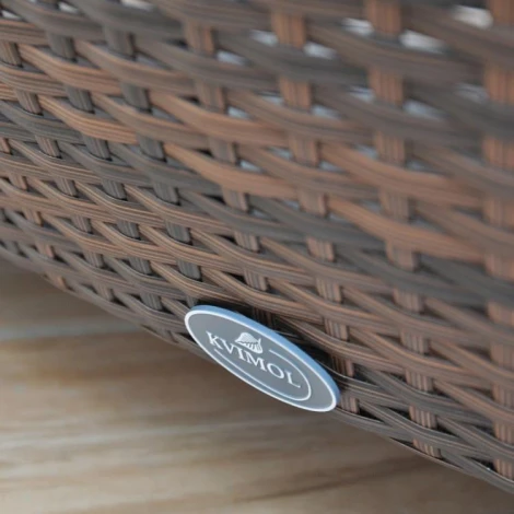 Лаунж зона KM 0042 плетеная