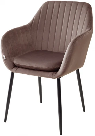 Стул ALABAMA BLUVEL-38 LATTE, велюр / черный каркас М-City