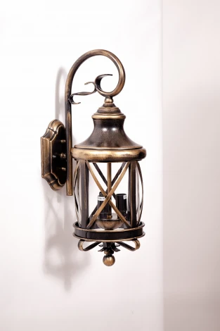 Настенный уличный фонарь в виде керосиновой лампы Gb Oasis Light 84802/18