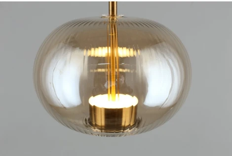 Подвесной светильник Aployt Ambr APL.057.06.12 (LED, 220V, на проводе, шар)