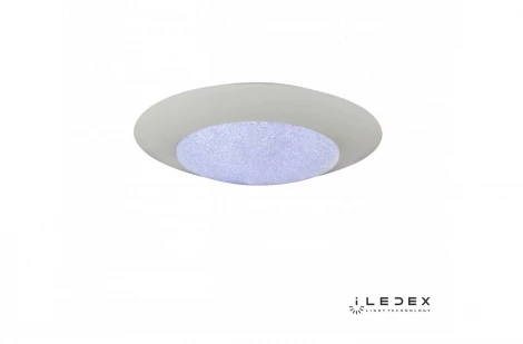 Потолочный светильник круглый iLedex Plain 6146/24W WH (220V, пульт управления, круглые)