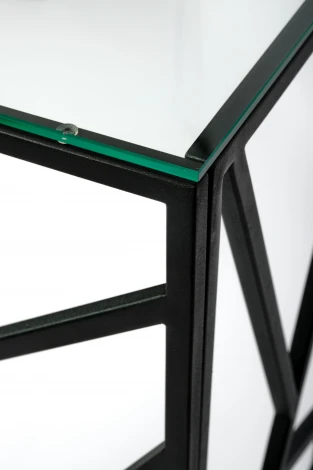 Консольный стол AllConsoles 1053-CB clear черный муар