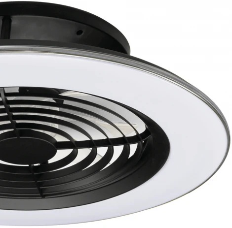 Потолочная люстра светодиодная с вентилятором пультом и управлением смартфоном регулировкой цветовой температуры яркости Mantra Alisio 7800 (220V, круглые)