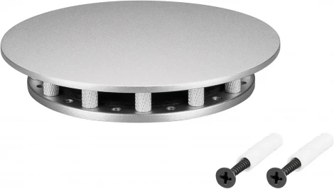 Крепление MonLIGHT-BASE-ROUND-D13-S Silver (Arlight, Металл) 046083