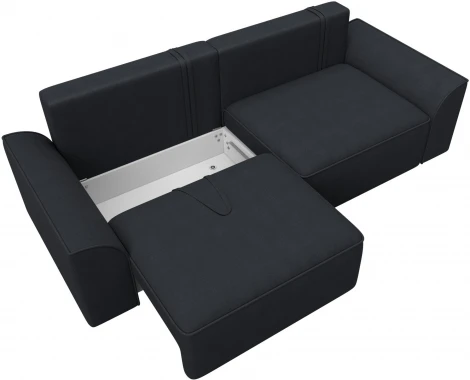 Диван прямой Лига-048 НПБ Лига Диванов (Замша) арт.128234