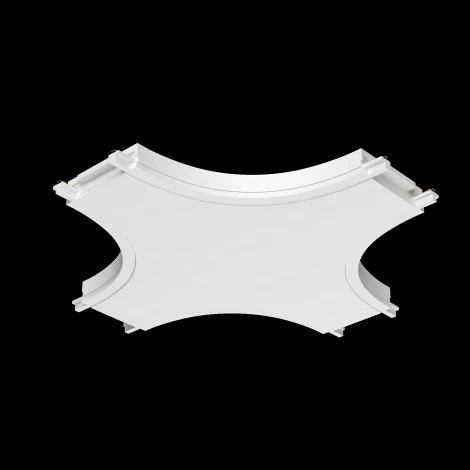 Коннектор питания X-образный Radity белый (магнитный) Maytoni Technical TRA084CX-11W