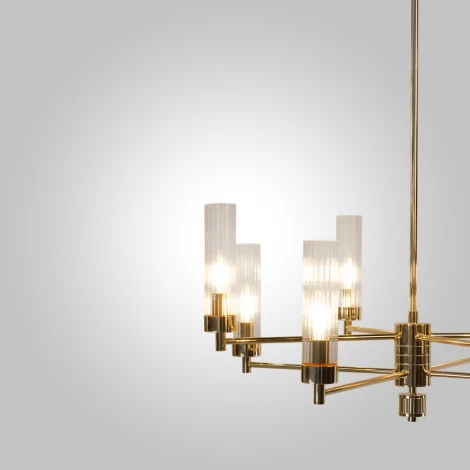 Подвесная люстра на штанге AM Group INDIGO INDIGO SP8 FGD (220V)