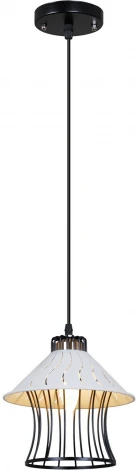 Подвесной светильник Reluce 02512-0.9-01 BK+WH (220V, на проводе)