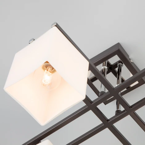 Потолочная люстра Eurosvet 70018 70018/4 хром/венге