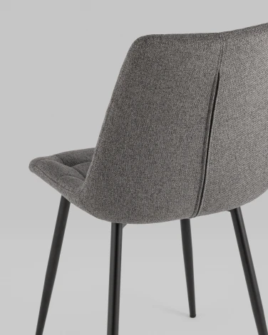 Стул Флекс New рогожка Lumos темно-серый Stool Group арт.УТ000039618